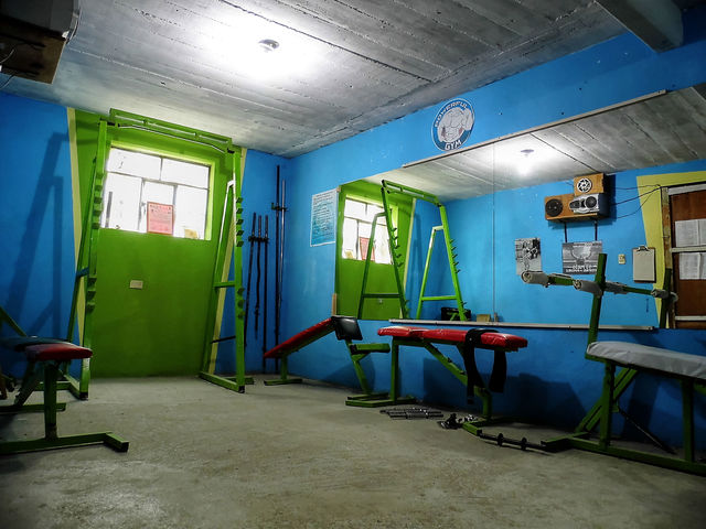 sala 1 Justo lo nesesario para empezar el entrenamiento
